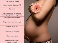 признаки беременности кроме тошноты и задержки менструации