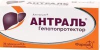 Антраль – гепатопротектор, используемый для лечения цирроза печени