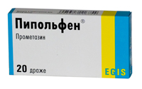 Пипольфен – фармакологическое действие