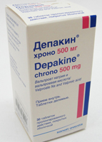 Депакин хроно 500. Побочные эффекты